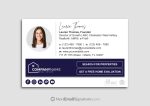 Email signature with 2 button banner