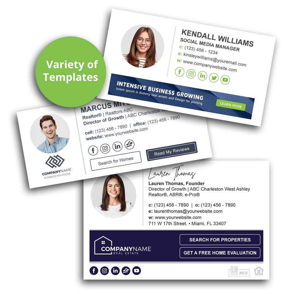 HTML email signatures